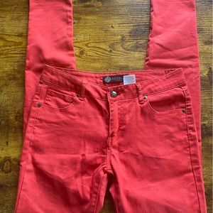 Red Skinny Jeans